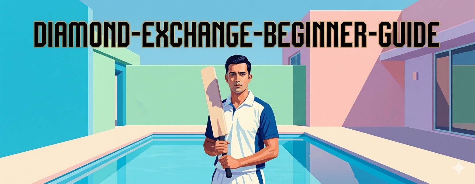 Diamond Exchange beginner guide showing platform overview, registration steps, login process, and betting features for new users
