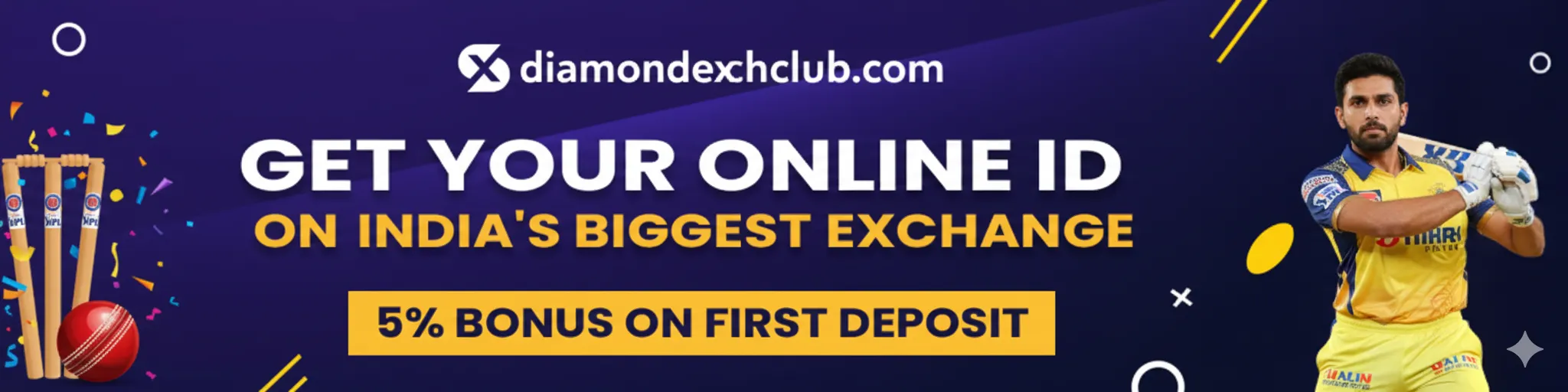 diamond exchange get your online id